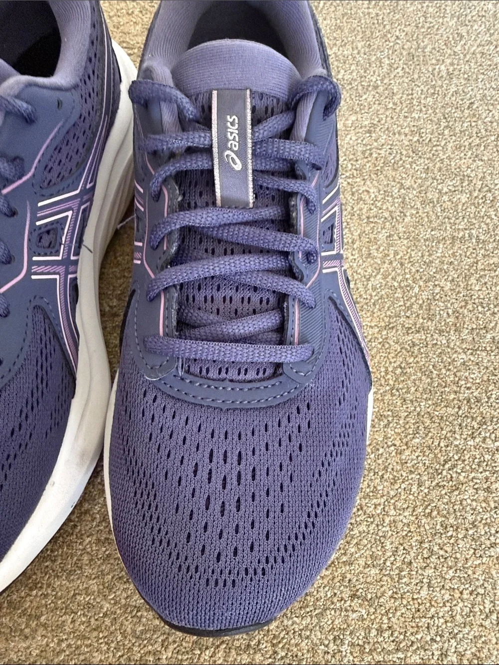 ASICS AMPLIFOAM +GEL CONTEND 9 WOMENS SZ 8 RUNNING WALKING SNEAKERS